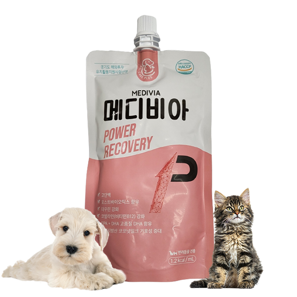 메디비아 파워 리커버리 150ml 강아지 고양이 영양식 영양보충식