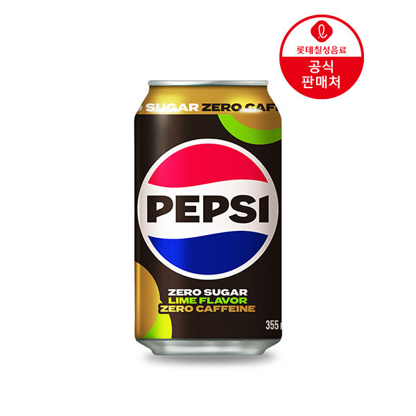 [직영] 펩시제로슈거 라임향 제로카페인 355ml 24캔